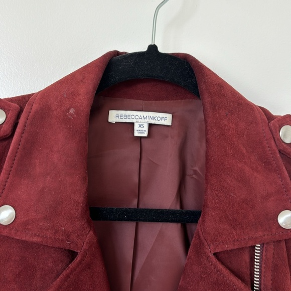 Rebecca Minkoff XS Suede Jacket - Picture 2 of 4